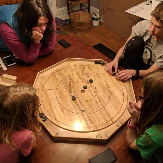 Custom unique Crokinole Boards