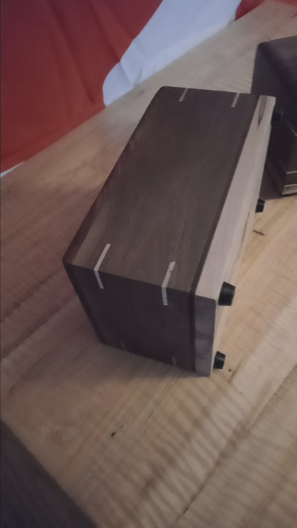 The Black Forest Woodbox Urn For Ashes