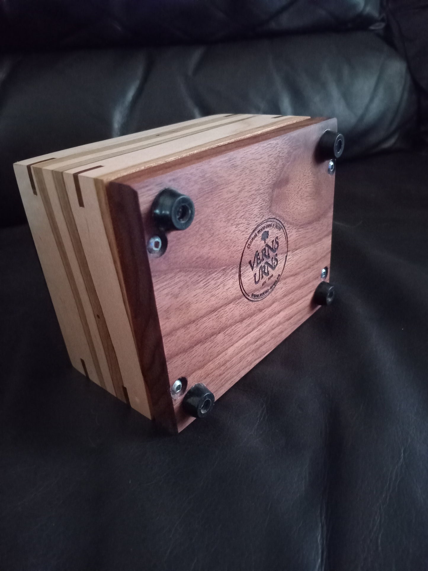 The Camelia Woodbox Urn For Ashes
