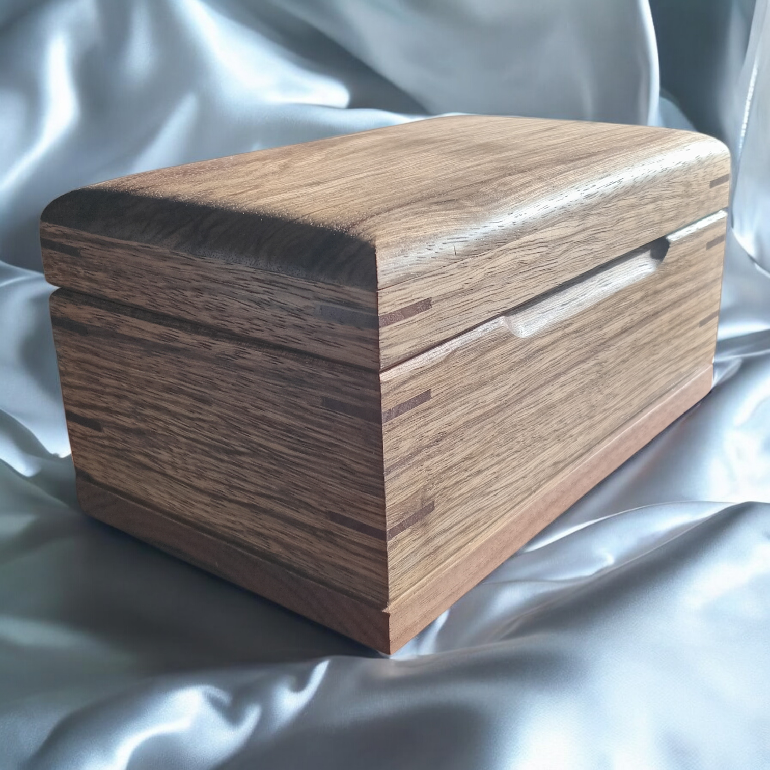 Unique Treasure Chest Urn - Adult Cremation Urn with Keepsake Compartment. (⭐️⭐️ # 2 seller)