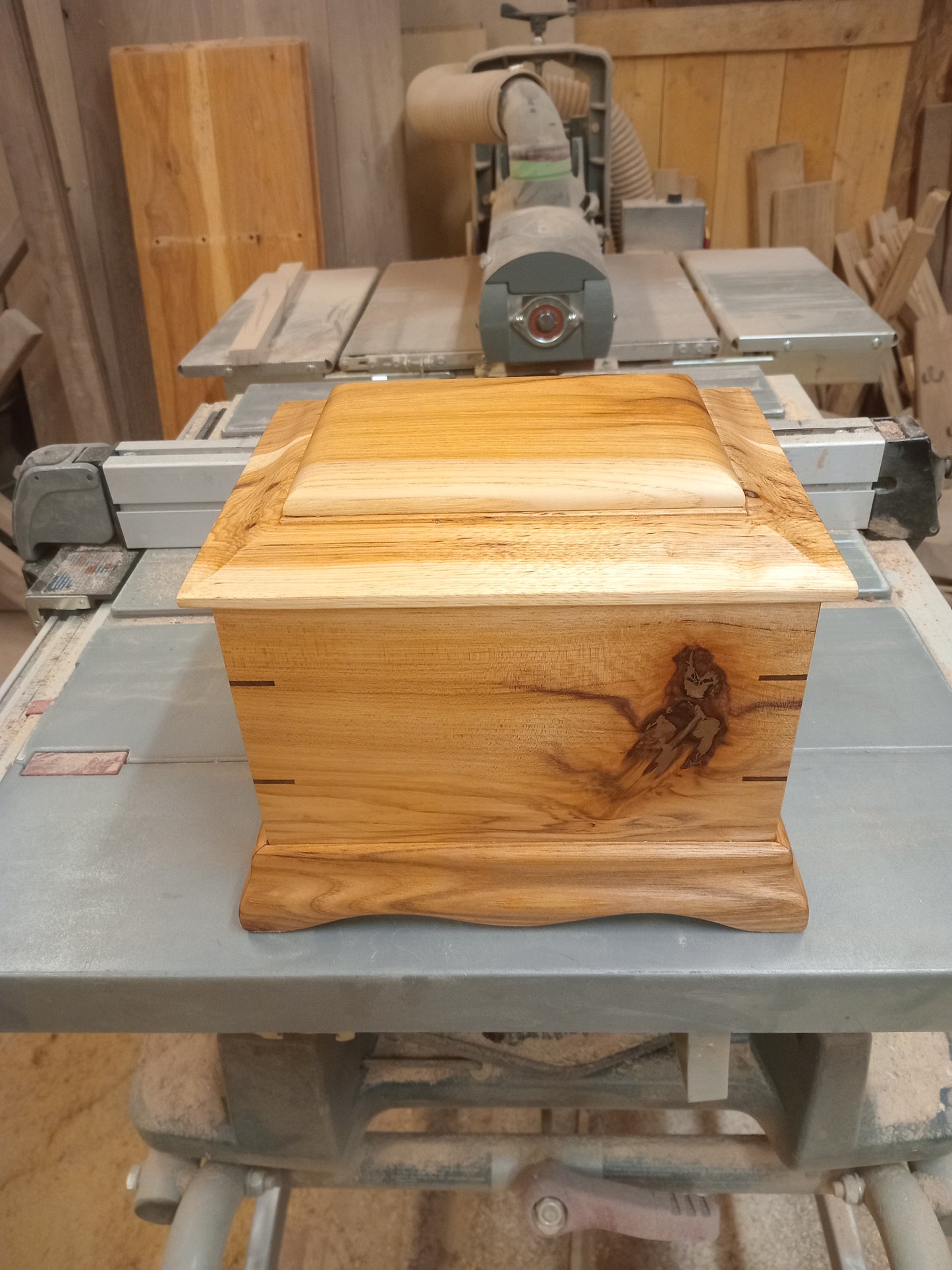 New Design-Rest in Peace Woodbox Urn For Ashes