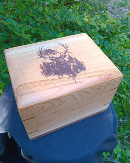 The Havenwood Woodbox Urn For Ashes