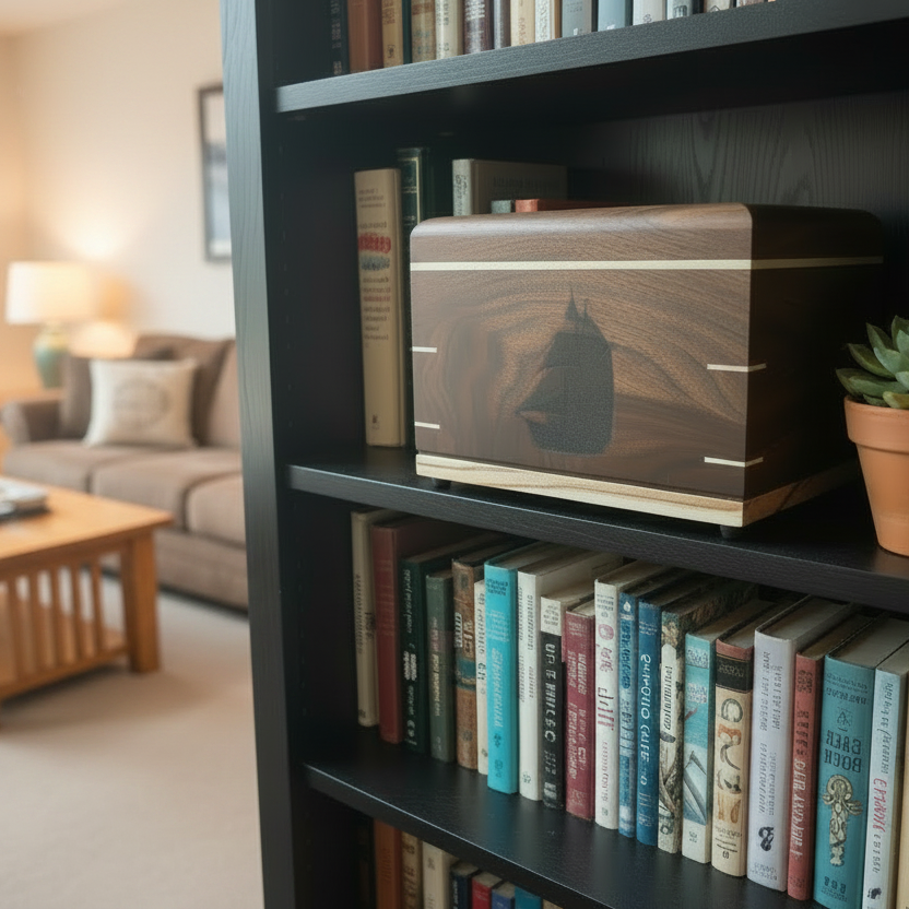 True North Urn - A Handcrafted Cremation Urn - A Tribute To Honor your loved one