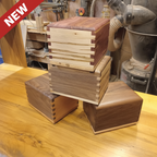 "NEW" Craftsman Series Hardwood Cremation Urn - with finger Joint construction
