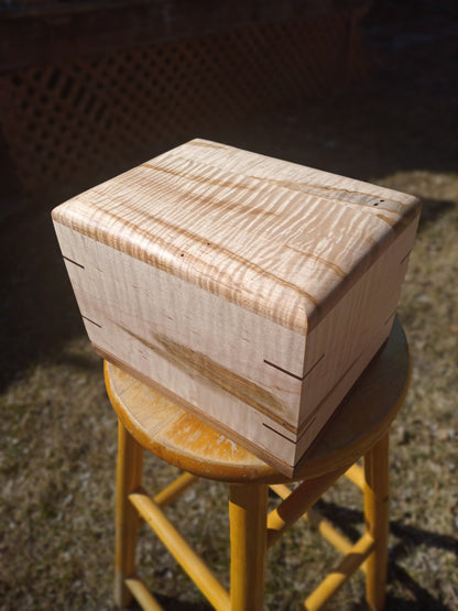 The Safe Harbor Woodbox Urn For Ashes