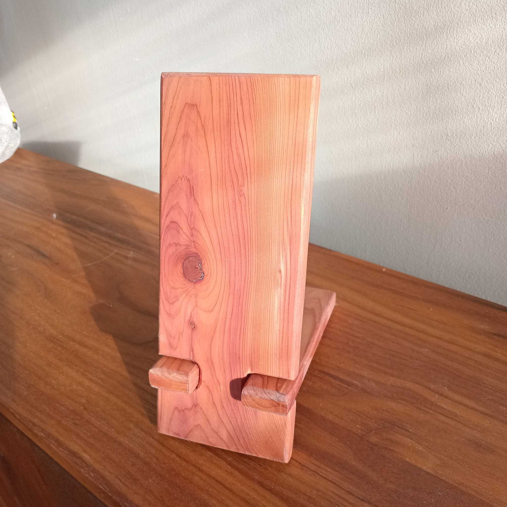 Customized solid hardwood memorial plaque with engraved name and dates