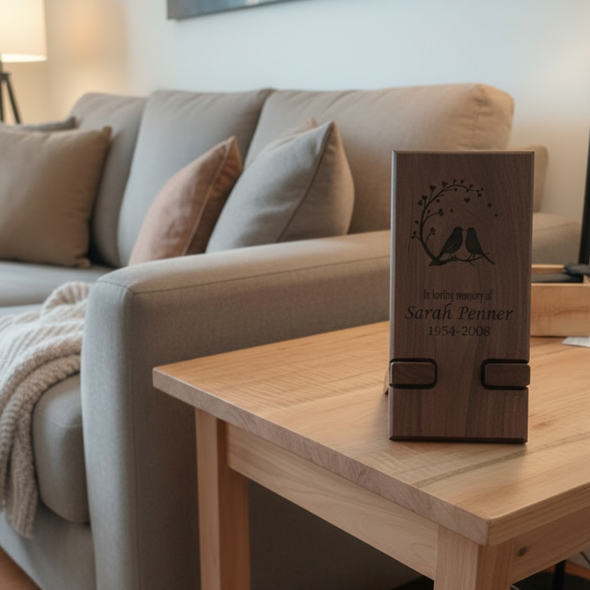 Personalized Memorial Plaque – A Timeless Tribute for Home, Family, and Friends