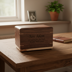 Personalized Wooden Urn For Ashes - Twilight Grove Urn