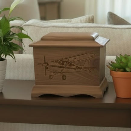 The Ashwood Keep - A Traditional Cremation Urn For Ashes