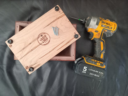 The Black Forest Woodbox Urn For Ashes