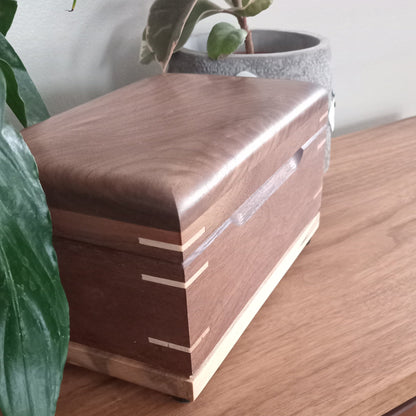 Paw Prints Keepsake Box Urn For Animal Ashes