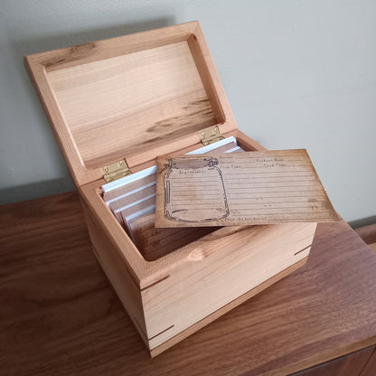 Heirloom Recipe Box - keep your culinary secrets safe.