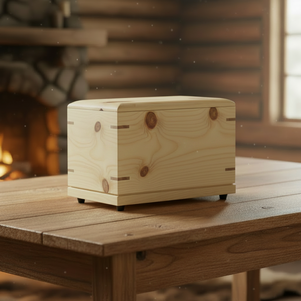 Personalized Wooden Urn For Ashes - Your Proverbial Pine Box