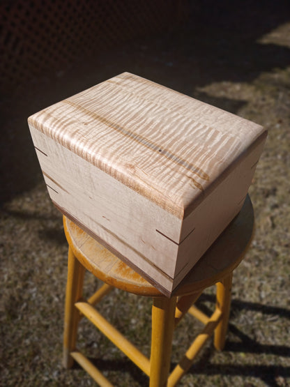The Safe Harbor Woodbox Urn For Ashes