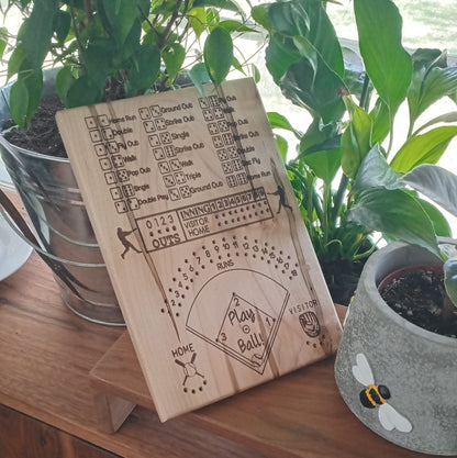 Baseball and Frustration Rummy, or Baseball and Farkle. 2 games, 1 board.