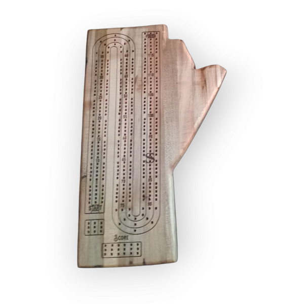 Provincial Hardwood Cribbage Boards, Personalized Engraving