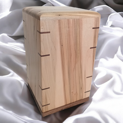 New Summit Pawprints- Woodbox Urn For Animal Ashes