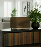 Handcrafted black walnut wooden urns Twilight Grove and True North for ashes with natural finish and personalization options