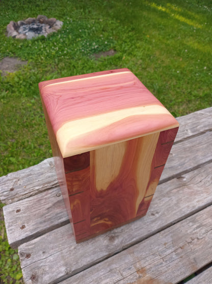 The Forrest Echo Woodbox Urn For Ashes