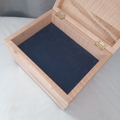 Treasure Chest Urn -  Adult Cremation Urn with Keepsake Compartment - Made In Canada