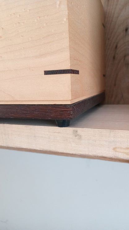 Paw Prints - Woodbox Urn For Animal Ashes