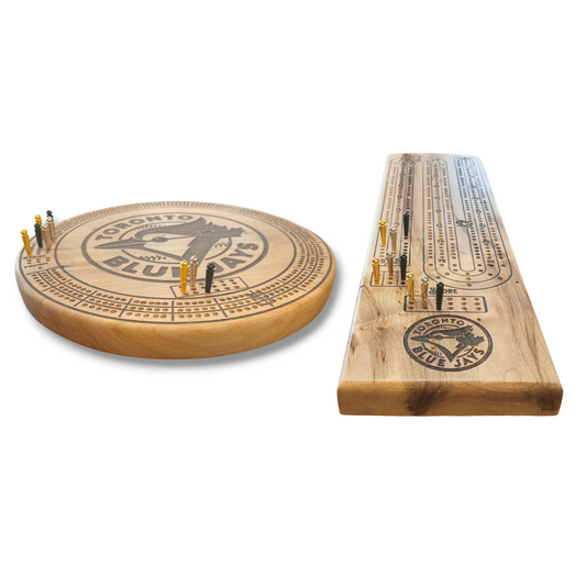 Toronto Blue Jay's Cribbage Boards