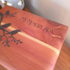 Elegant handcrafted hardwood memory keepsake box for preserving treasured memories and special occasions