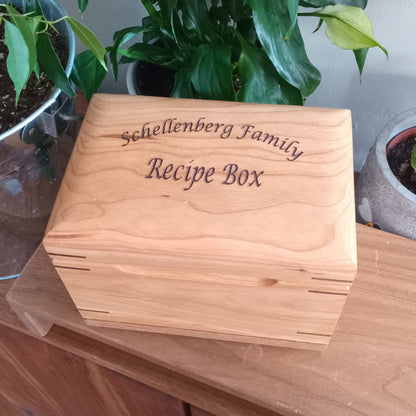 Heirloom Recipe Box - keep your culinary secrets safe.