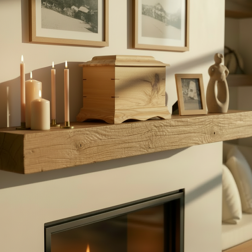 The Ashwood Keep - A Traditional Cremation Urn For Ashes