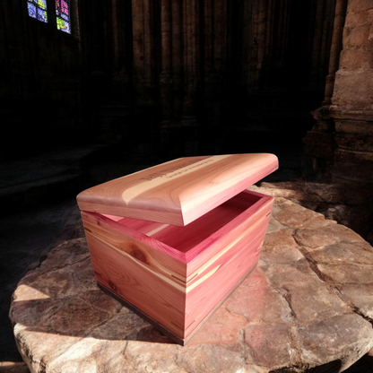 Treasure Chest Urn - A place to hold all your memories of love.