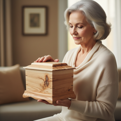 The Ashwood Keep - A Traditional Cremation Urn For Ashes