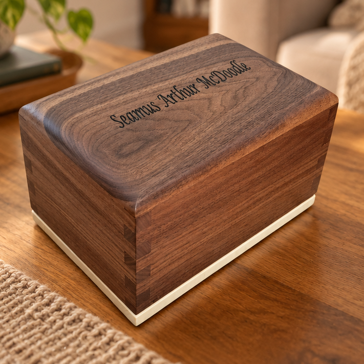 Craftsman - Hardwood Cremation Urn Collection - Made For One Person