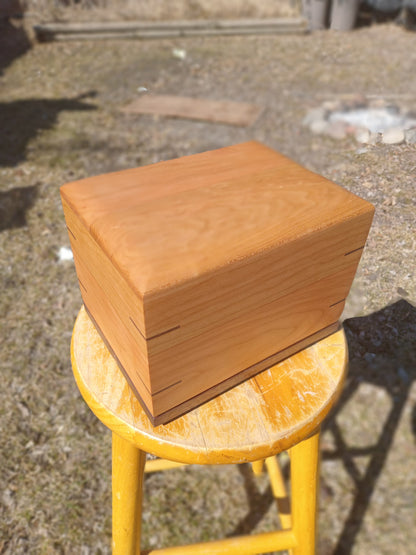 The Treasure Keepsake Woodbox Urn For Ashes