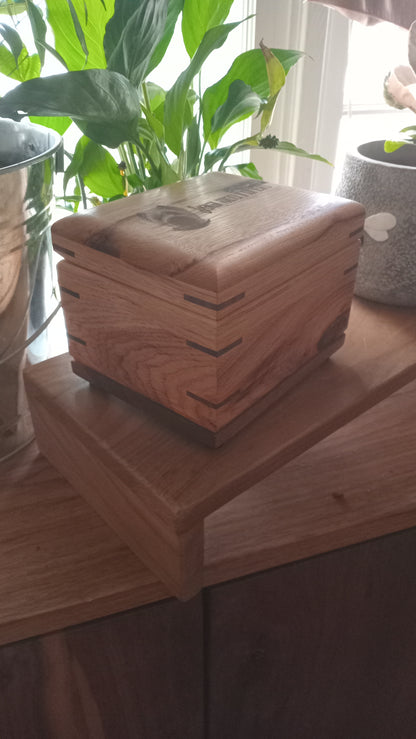 The Treasure Chest Keepsake Woodbox Urn For Ashes