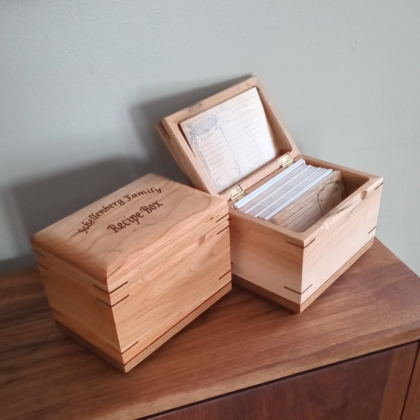 Heirloom Recipe Box - keep your culinary secrets safe.