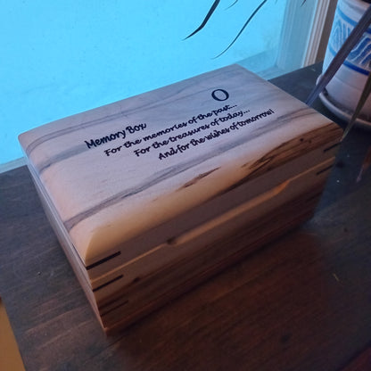 A memory box - keeping your memories safe.