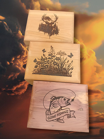 The Havenwood Woodbox Urn For Ashes
