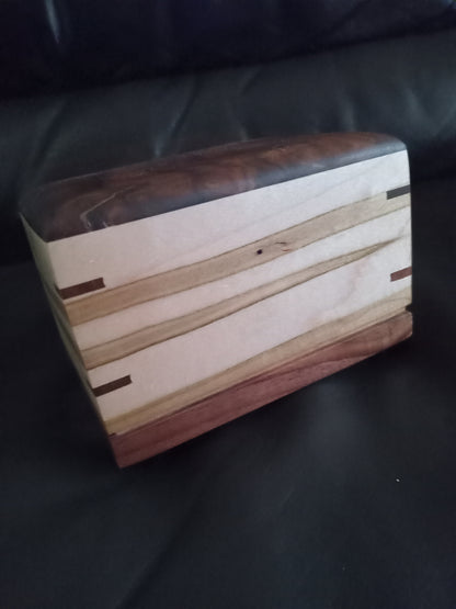 The Camelia Woodbox Urn For Ashes