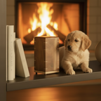 Personalized Hardwood Urns For Pets - Summit Pawprints Urn