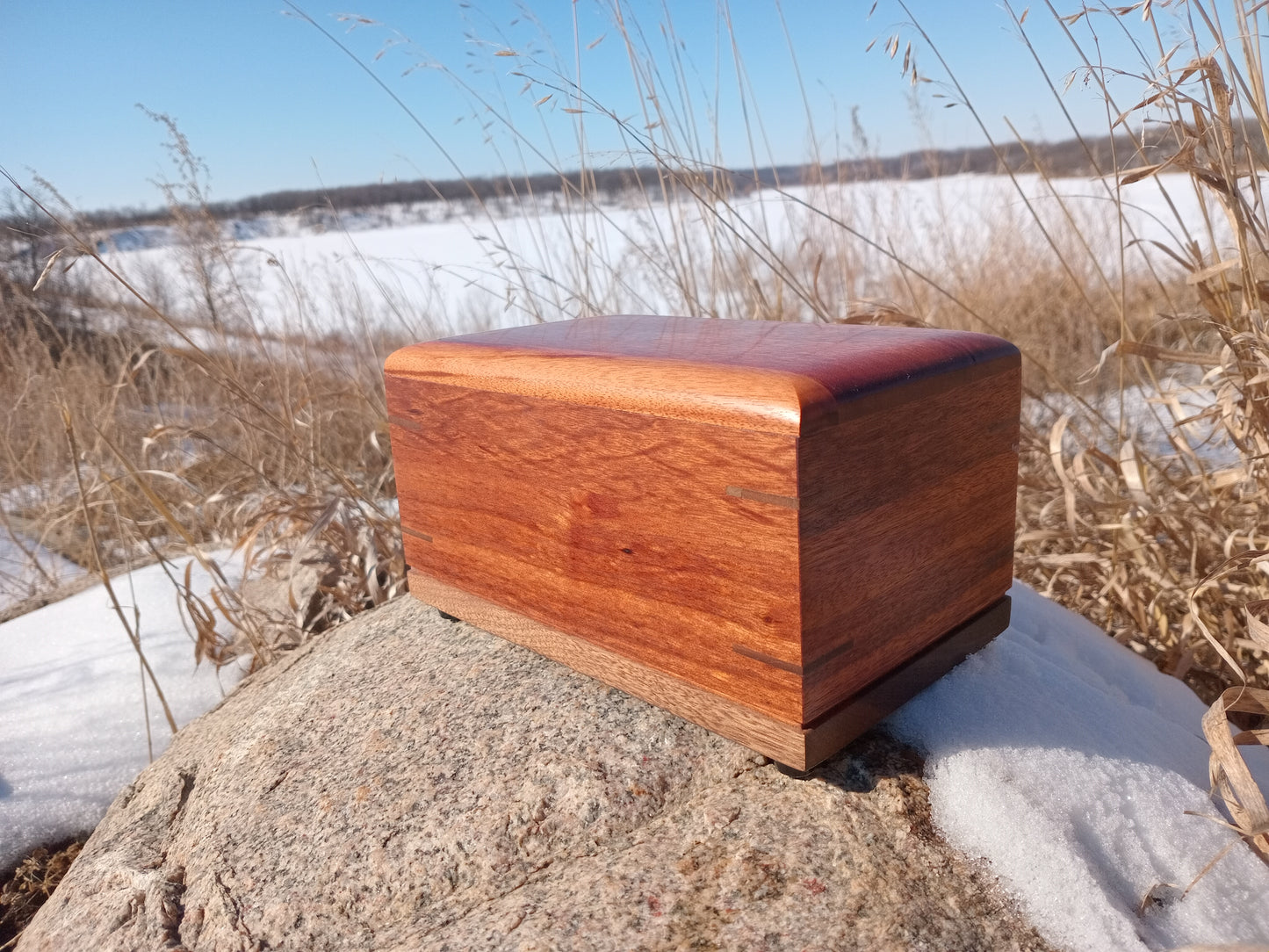 Exotica Wood Urns