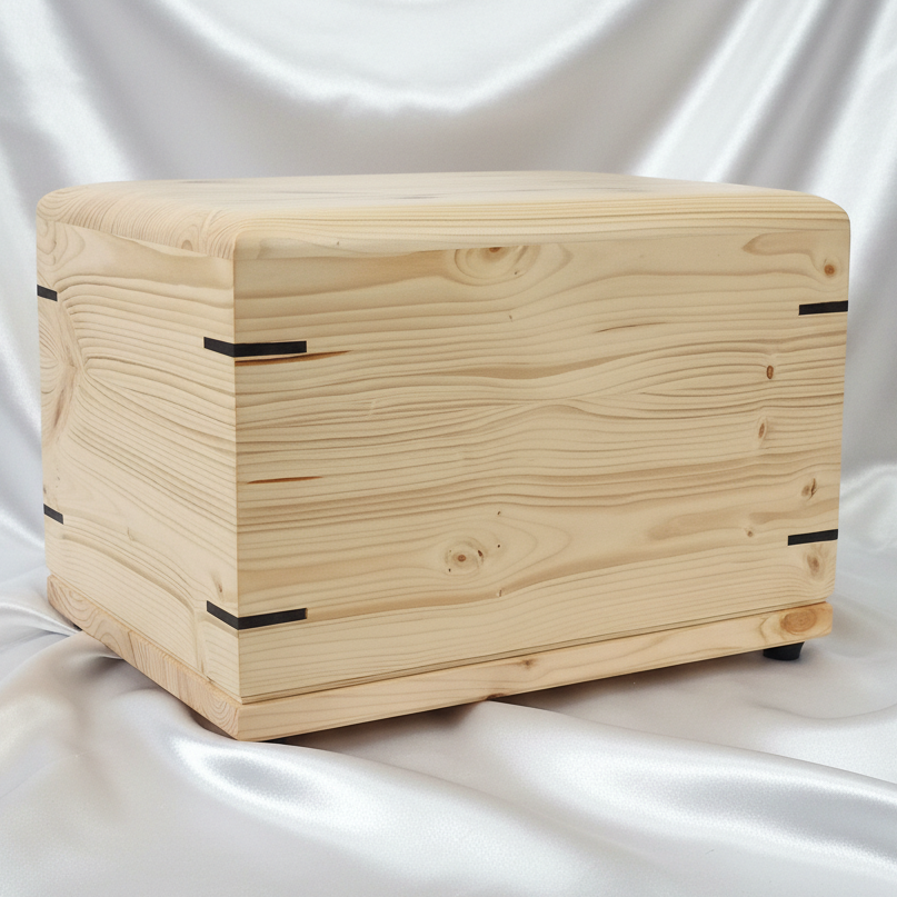 Your Proverbial Pine Box - Budget Friendly Wooden Urn For Ashes