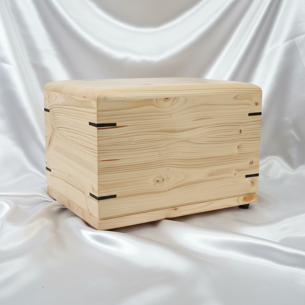 Your Proverbial Pine Box - Budget Friendly Wooden Urn For Ashes