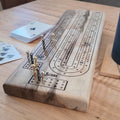 Handcrafted Solid Wood Cribbage Boards