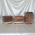 Matching Miniature Urn/Keepsake wooden Box - Shared Ashwood Keep