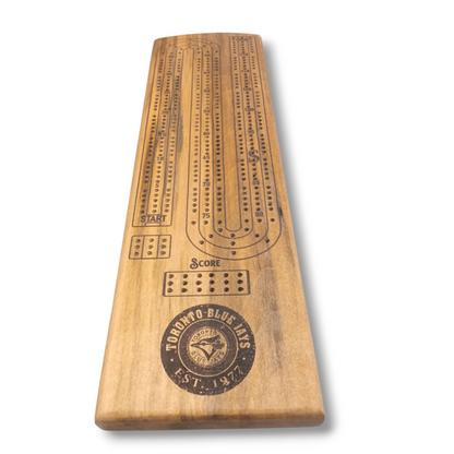 Baseball cribbage boards-Toronto Blue Jay's and more