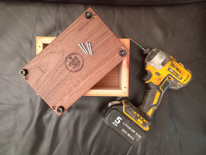 The Safe Harbor Woodbox Urn For Ashes