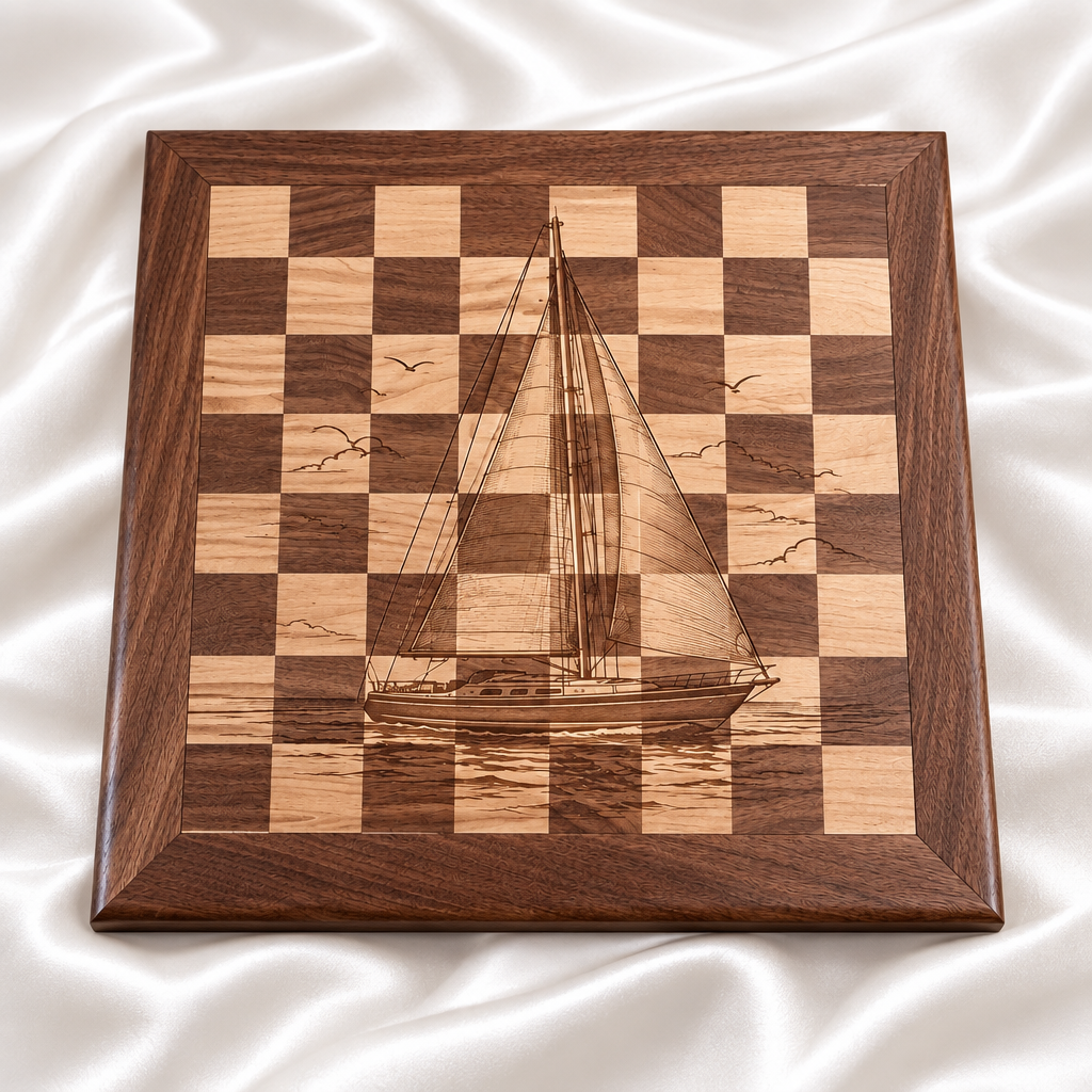 Custom Wood Chessboards