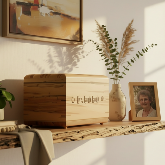 True North Urn - A Handcrafted Tribute To Honor your loved one