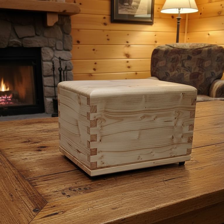 Your Proverbial Pine Box - Budget Friendly Wooden Urn For Ashes