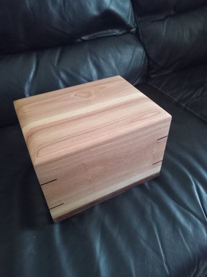 Ashes Woodbox Urn For Ashes